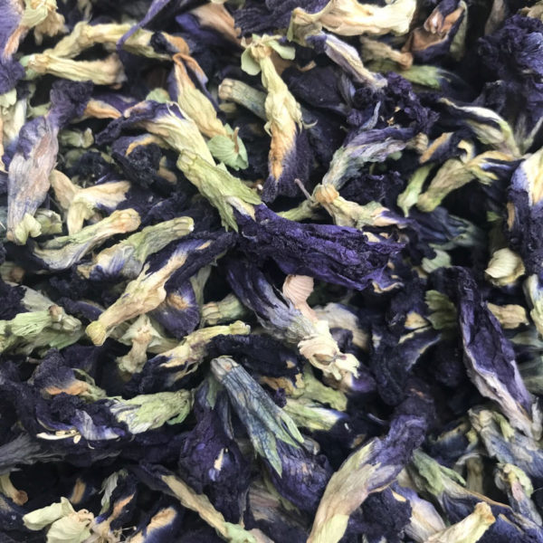 V014 Clitoria ternatea boisson fleur bleu naturelle originaire d'Asie Butterfly flower tea