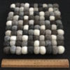 Dessous de plat en perles de laine du Népal N036