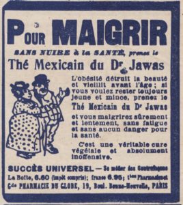 Thé mexicain du Dr Jawas Mode illustrée magazine avril