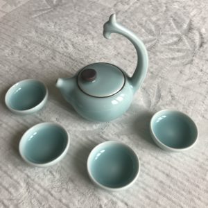 A001 Théière céladon porcelaine Chine